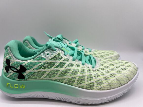Under Armour Flow Velociti Wind 2 CN Running White Green Breez Men\'s Size 10.5 main image 10